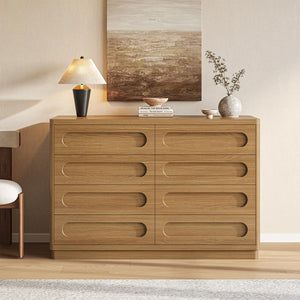 8-Drawer Dresser with Deep Storage – Wide Chest of Drawers for Bedroom & Closet