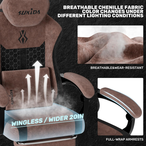 Ergonomic High-Back Gaming Chair
