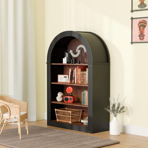 Small Arched 4-Tier Bookcase