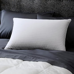 600 Fill Power Down Pillow – Cotton Damask Shell