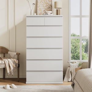 7-Drawer Dresser with Jewelry Storage