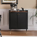 ZOSQUARE Coffee Bar Cabinet with Wine Racks, Wine Cabinet with Drawer and Adjustable Shelves, Liquor Cabinet, Sideboard Bar Cabinets for Home, Living Room, Dining Room