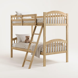 Twin Over Twin Bunk Bed — Convertible, GREENGUARD Gold Certified