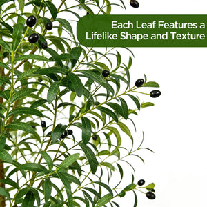 Artificial Olive Tree – Tall Faux Indoor Plant