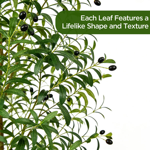Artificial Olive Tree – Tall Faux Indoor Plant