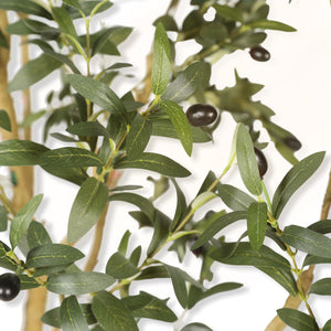 Artificial Olive Tree with Lifelike Fruits