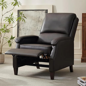 Recliner Chair with Adjustable Push Back and Lumbar Support
