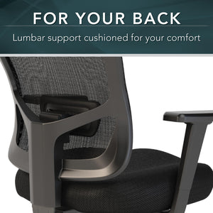 Ergonomic Mesh Executive Office Chair – High Back Multifunction with Lumbar Support