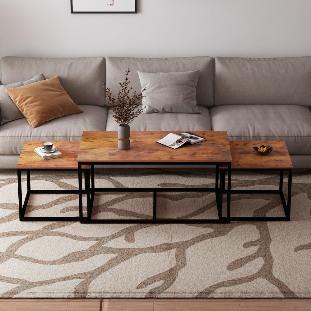 Nesting Coffee Table Set, 3-Piece