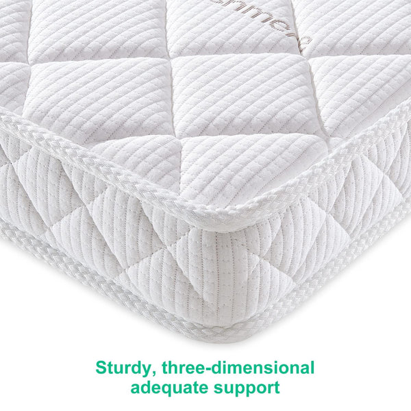 Firm Soft Crib & Toddler Mattress – 5" Thick, Hypoallergenic, Fits Standard Cribs