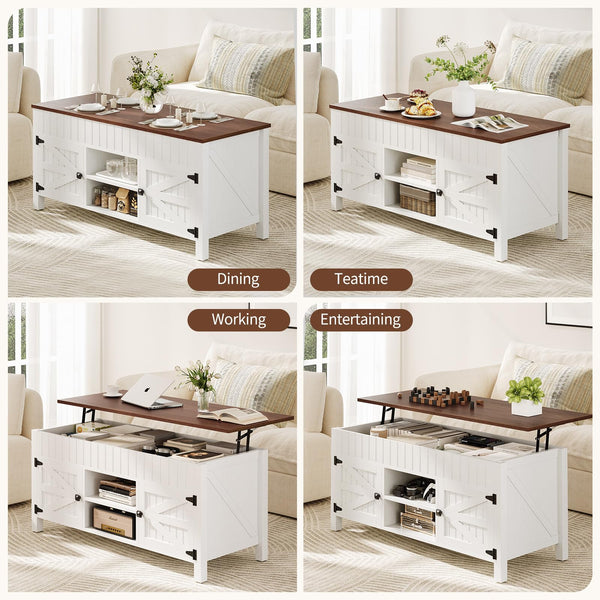 Lift Top Coffee Table with Storage