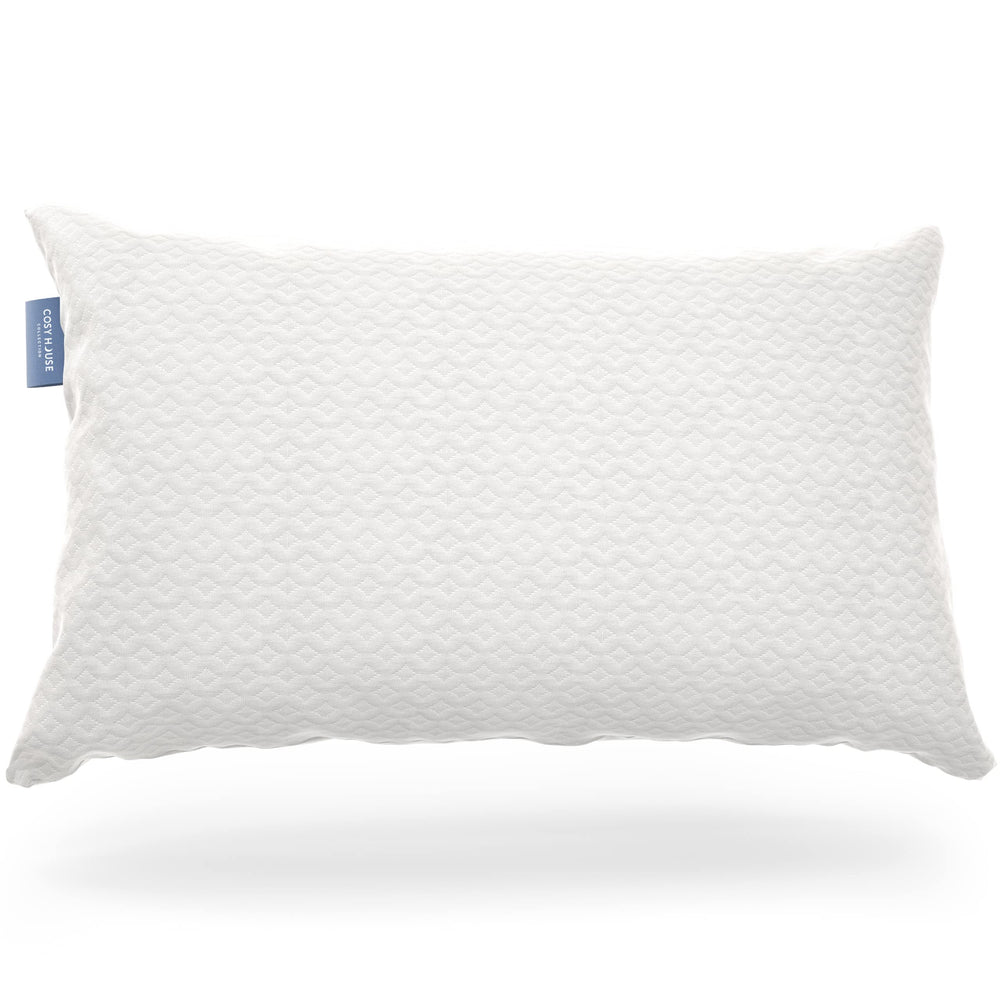 Adjustable Shredded Memory Foam Pillow – Bamboo Cover, Queen & King Sizes