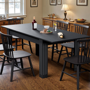 Expandable Dining Table 54"–84" | Seats 4–10 | Engineered Wood