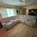 L-Shaped Power Reclining Sectional Sofa with USB Ports & Storage
