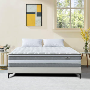 Full Size Hybrid Mattress with Memory Foam & Pocketed Springs