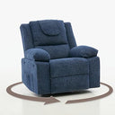 Oversized Swivel Massage Recliner Chair with Heat