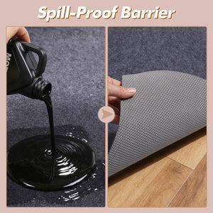 Non-Slip Rug Pad – Felt & Rubber Underlay for Hardwood, Tile & Laminate Floors