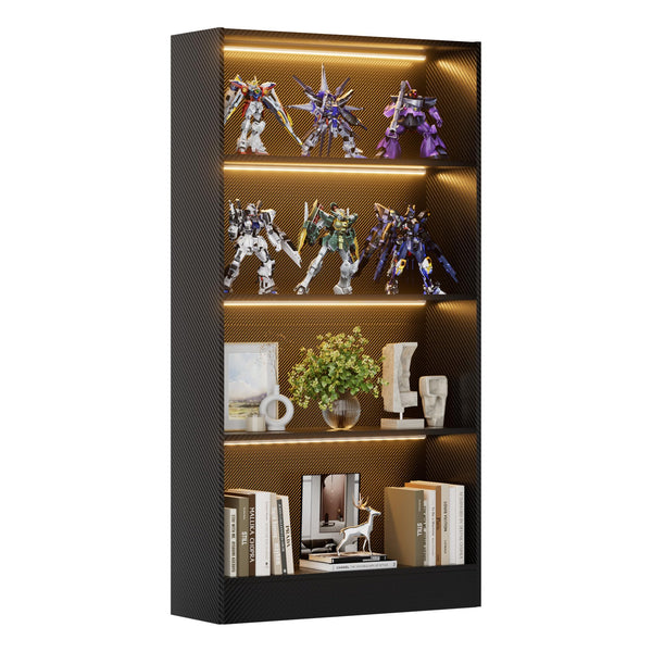 LED Bookshelf with RGB Lighting