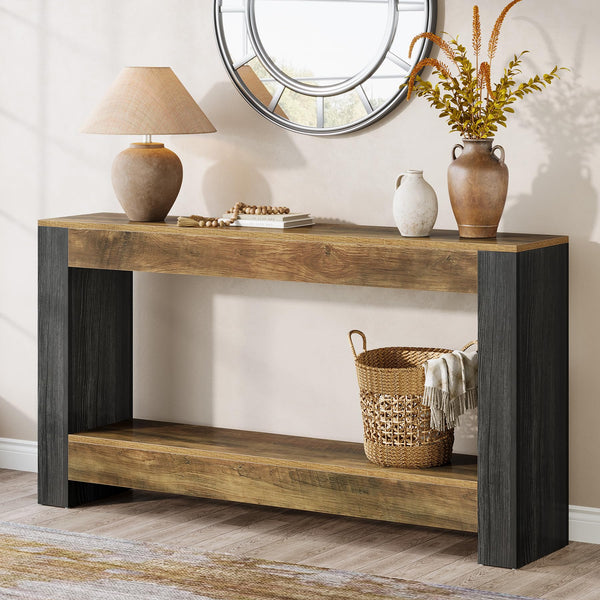 63-Inch Farmhouse Console Table