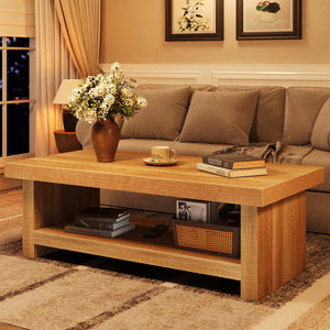 47" Rectangle Coffee Table with Storage