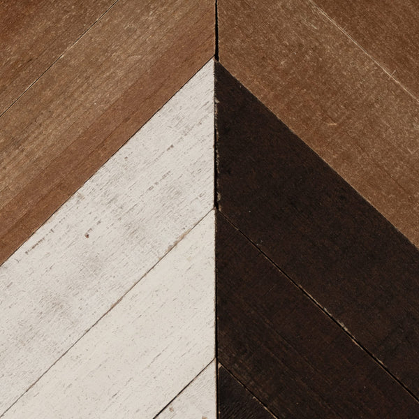 Boho Wood Wall Art Plaque Set of 3 – Geometric Rustic Decor