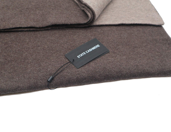 100% Cashmere Reversible Throw Blanket – 60x50 Inch Soft Accent Blanket