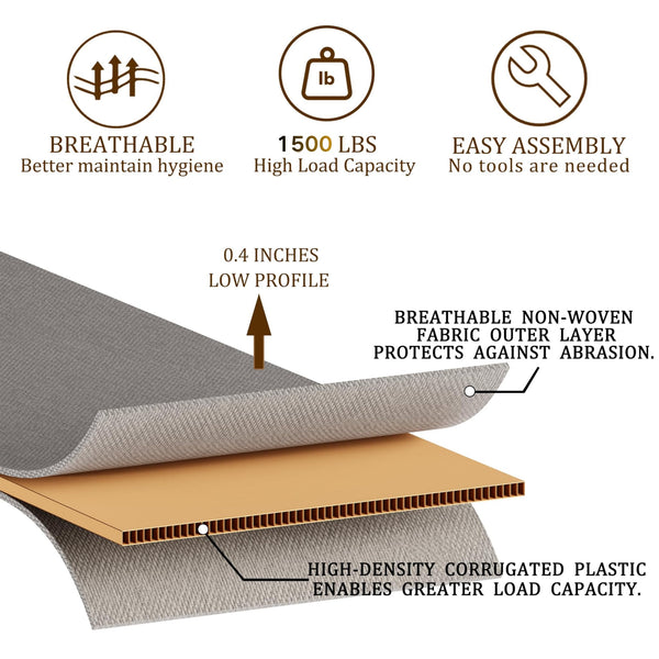 Low Profile Bunkie Board — Mattress Support Foundation