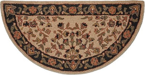Wool Hearth Rug – Semicircular Fireplace Rug