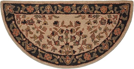 Wool Hearth Rug – Semicircular Fireplace Rug