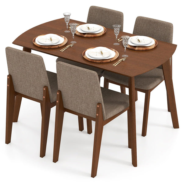 5-Piece Dining Table Set for 4