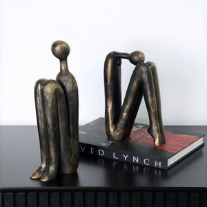 Decorative Resin Bookends Set of 2