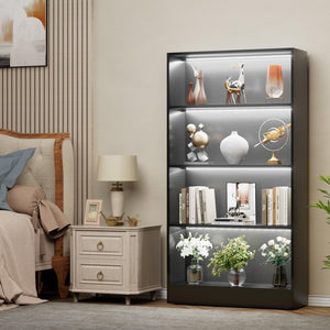 LED Bookshelf with RGB Lighting