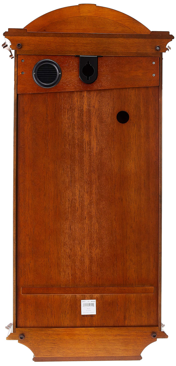Hartwick Triple-Chime Wall Clock – Walnut