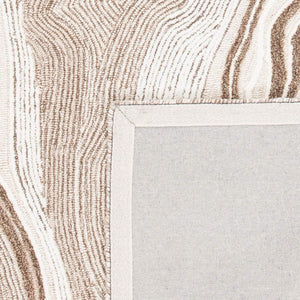 9x12 Hand-Tufted Wool Area Rug – Art Deco Abstract