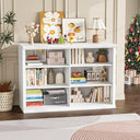 47.2" Wide 3-Tier Bookcase with Anti-Tip Kit