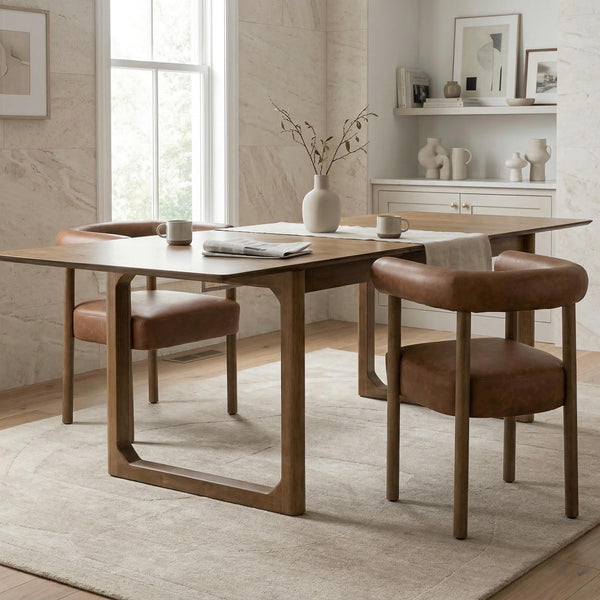 Extendable Rectangular Dining Table