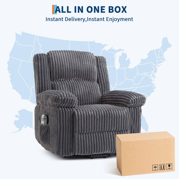 Power Lift Recliner Chair with Heat and Massage