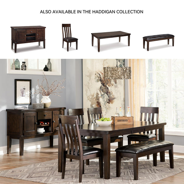 Upholstered Dining Bench with Button Tufting — Wood Frame & Faux Leather Seat