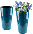 21-Inch Tall Outdoor & Indoor Planter Set of 2