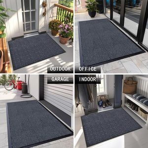 Indoor Outdoor Door Mat – Grey