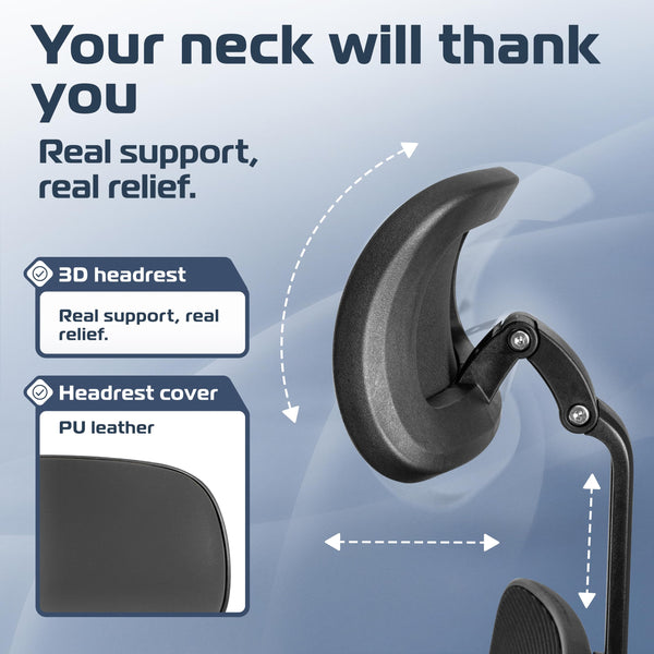 Ergonomic Mesh Office Chair with Lumbar Support