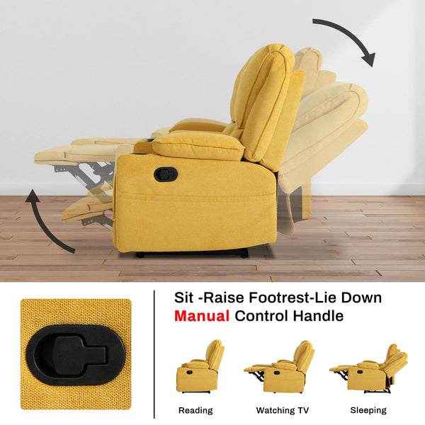 2-Seat Reclining Loveseat with Console & Cup Holders