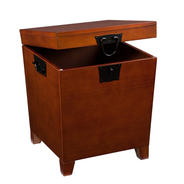 Mission Oak Trunk Table Set – 3 Piece