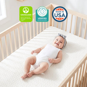 Dual-Sided Foam Crib & Toddler Mattress