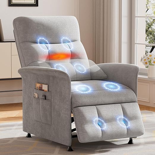 Power Recliner Chair with Heat & Massage