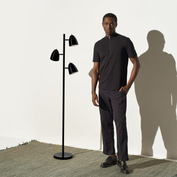 3-Head Adjustable LED Floor Lamp