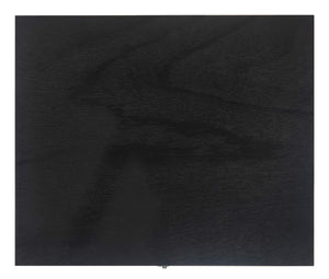 Contemporary Black Accent Table with Drawer