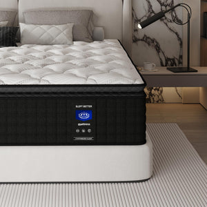 12 Inch Hybrid Pocket Spring Pillow Top Mattress
