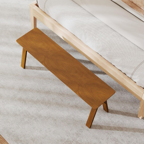 Solid Wood Dining Bench 47"