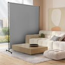Room Divider Screen 72"x72" with Lockable Caster Wheels
